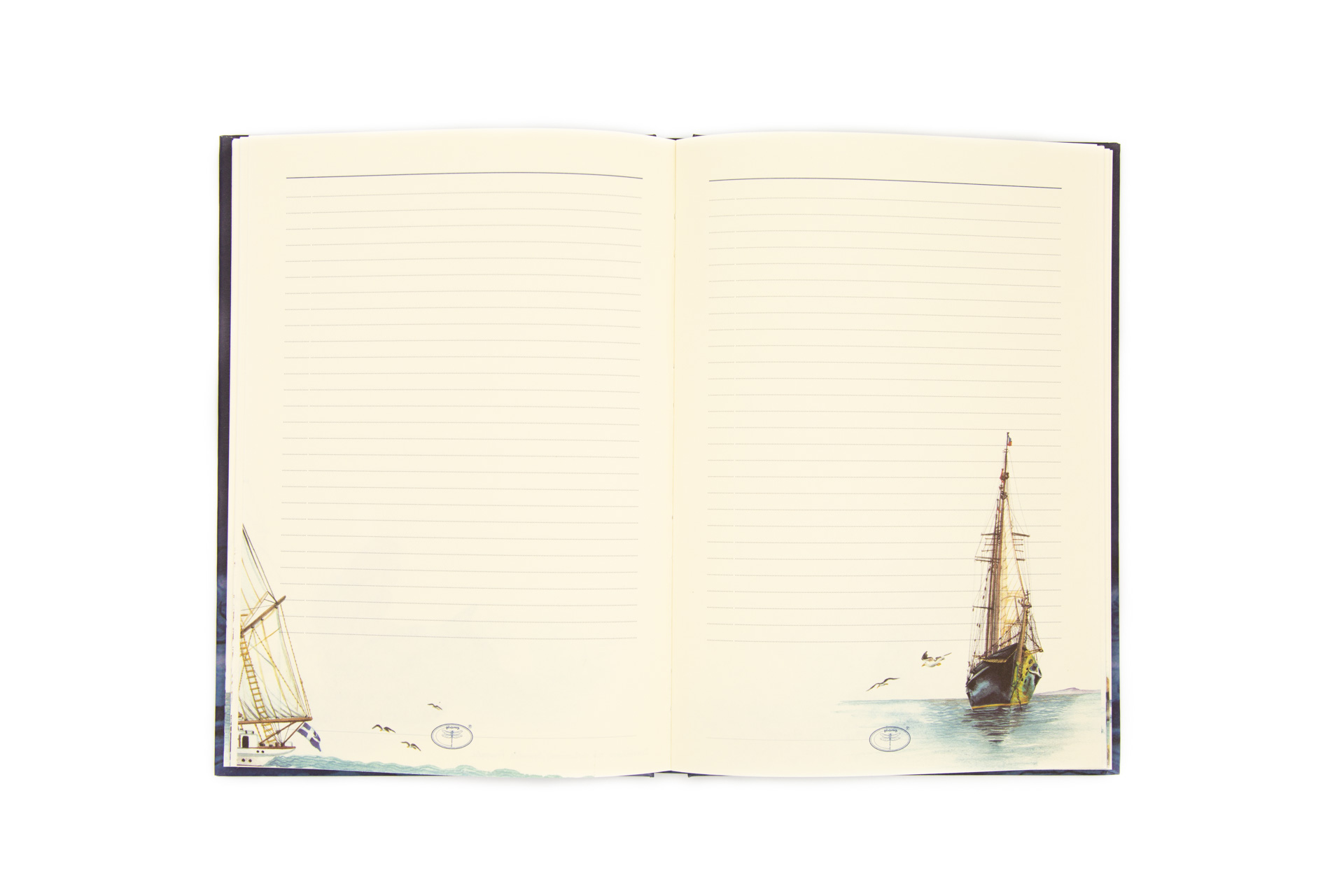 Personal notebook "Sailboats" - Spread