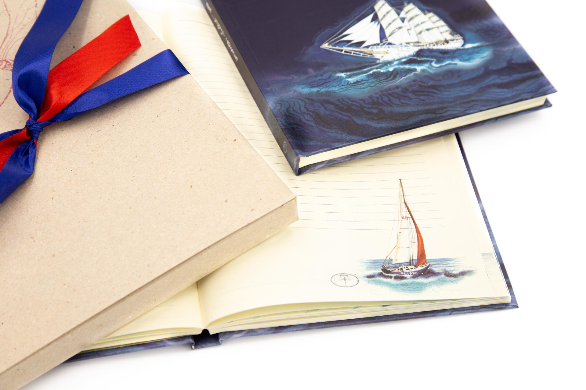 Personal notebook "Sailboats" - Details