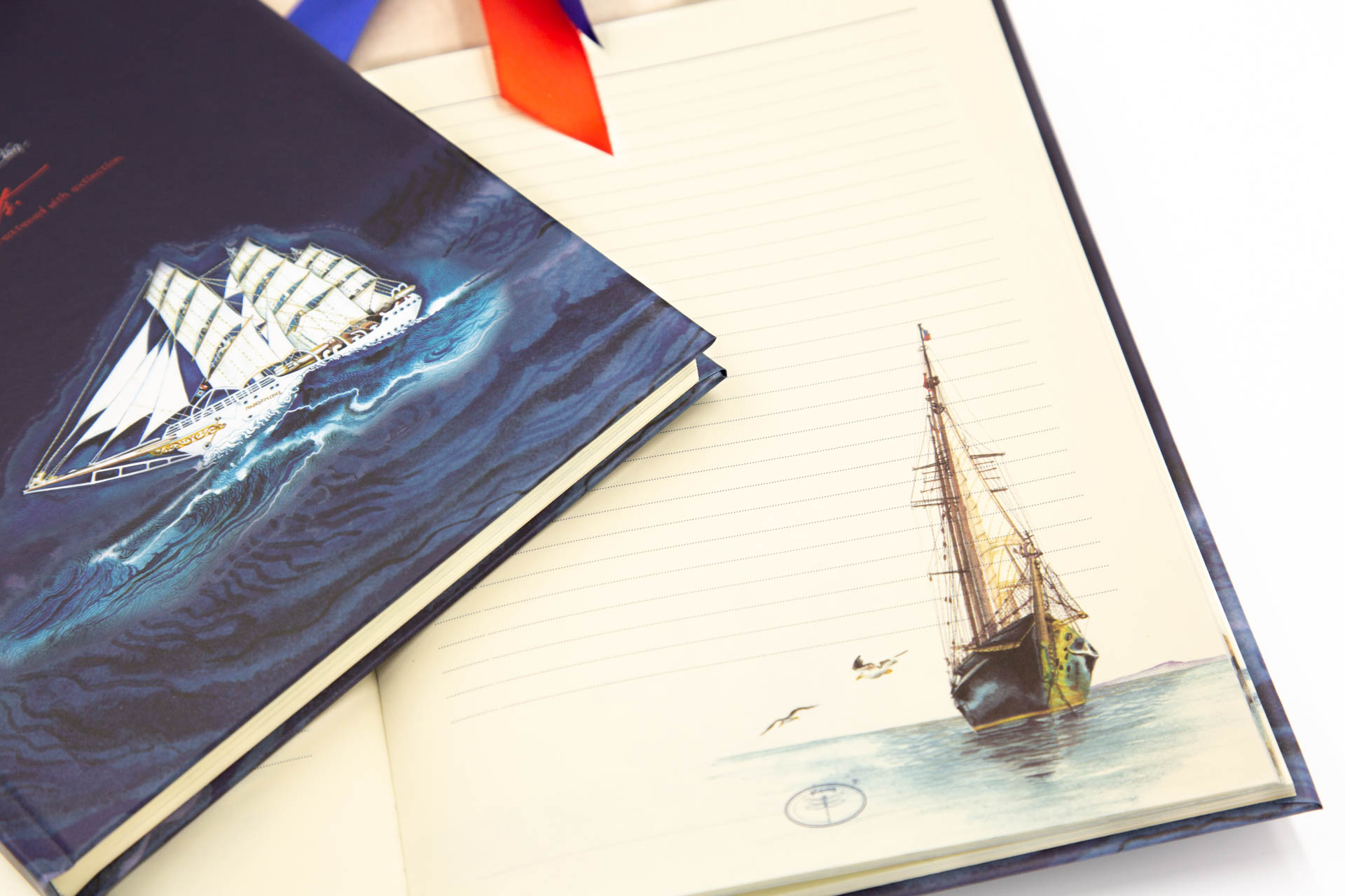 Personal notebook "Sailboats" - Details